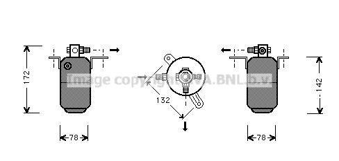 AVA QUALITY COOLING Kuivati,kliimaseade MSD005